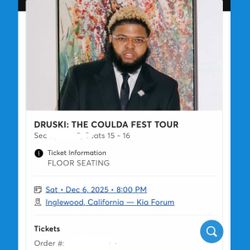 Druski The Coulda Fest Your In LA 2 Tickets Available 