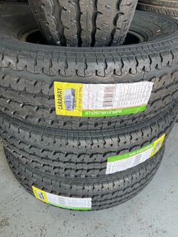 Set of 4 tire ST 225/75/15 car way 10 ply