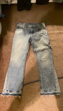 ZARA Light Wash Straight Leg Jeans Size 34