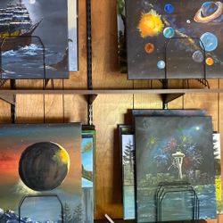 My Original Acrylic Paintings $20 Each