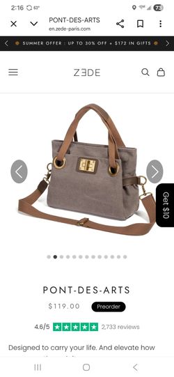 Zede canvas bag