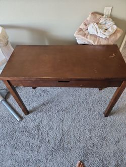Wooden Table desk with drawer