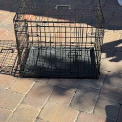 Single Door Collapsible Wire Dog Crate