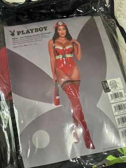 Playboy firefighter costume