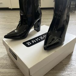 The patent leather booties I loved