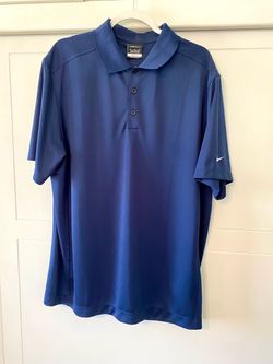 NIKE Golf polo shirt men’s navy blue