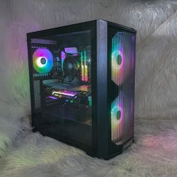 HIGH END CUSTOM BUILT GAMING PC | STREAMING & GAMING | 2080 TI, 16GB, 5600X, 2TB SSD