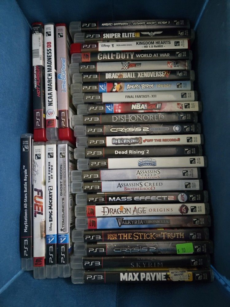 PS3 Game Lot