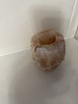 Salt Candle Holder 