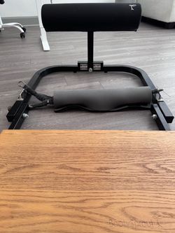 Hip thrust machine
