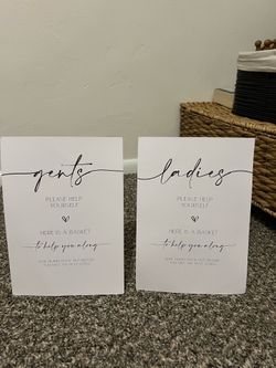 Wedding Signage