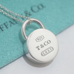 Tiffany & Co Padlock Necklace 