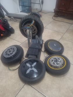 E-scooter Hub Motors and e-scooter complete Wheel sets with motors and front wheels for Segway Ninebot and Hover -1 Alpha(and not from the clones eith