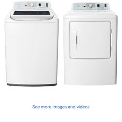 Insignia, Washer And Dryer Set, White, Nearly Brand New 