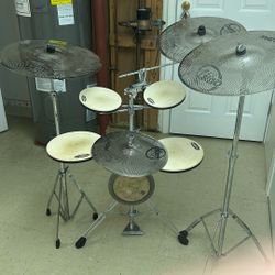 Quiet Tone Cymbals DW Practice Kit