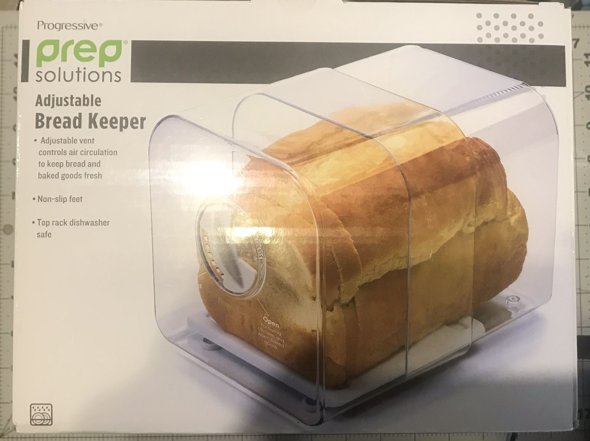 Brand new Prep Solutions Adjustable Bread Keeper By Progressive,