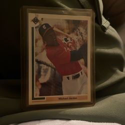 Michael Jordan Baseball Card