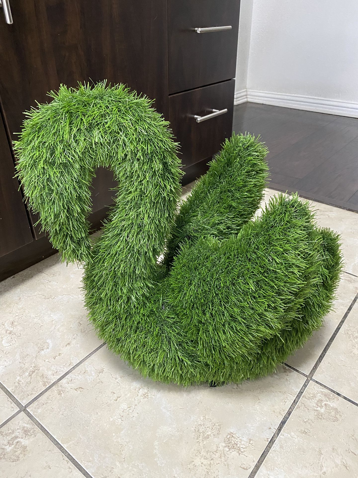 Artificial Grass Turf Topiary Garden Decor