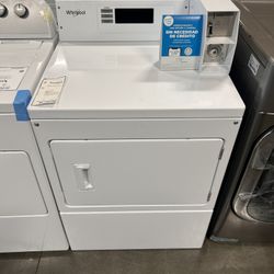 Whirlpool Commercial Gas Dryer With Factory Installed Coin Drop & Coin Box( Open Box Price) 