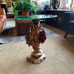  Fighting Dragons Side Table