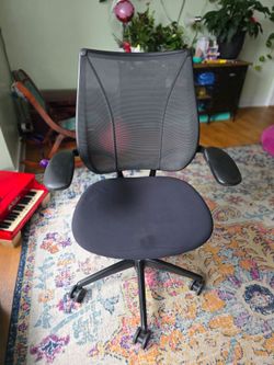 Human scale office chair