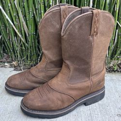 Cabela's Pinedale Western Work Boots, Sz 9EE Men’s.