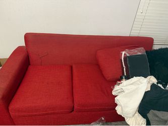 Red couch