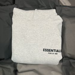 Light Oat Essential Hoodie 