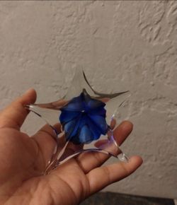 Beach nautical starfish paperweight figurine decor