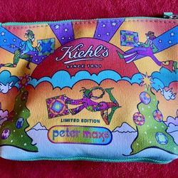 PETER MAX KIEHL'S Limited Edition CANVAS MAKE UP COSMETIC  ‼️ RaRE ‼️