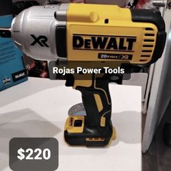 DEWALT 20V MAX XR CORDLESS BRUSHLESS 1/2IN HIGHT TORQUE IMPACT WRENCH TOOL-ONLY 