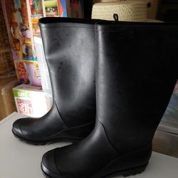 Rain boots.
 Women size 8.
