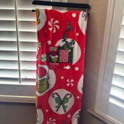 Christmas Grinch Blanket 