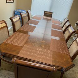 Dinning Table 10 Chairs