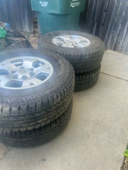 16 inch Tacoma wheels and tires