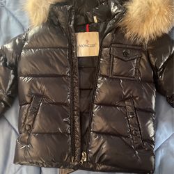 Infant Moncler Fur-down Puffer