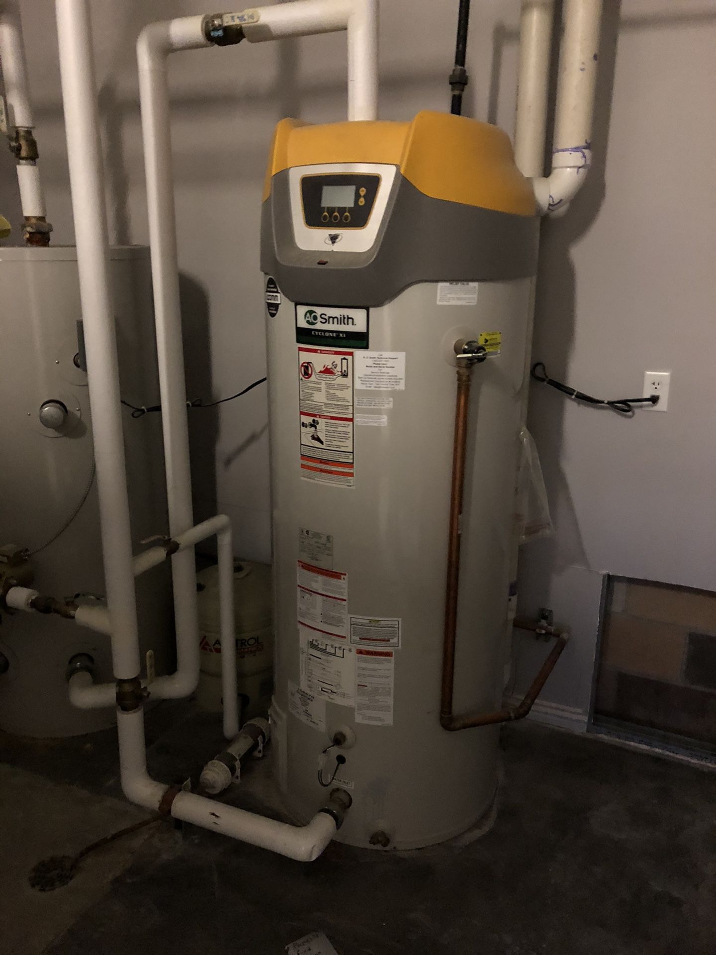 2 Commercial Hot Water Heaters. 100 Gallon and 119 Gallon.