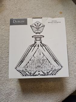 Crystal Whiskey Decanter