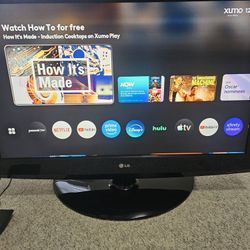 3737" LG plasma TV ,  great condition with remote.