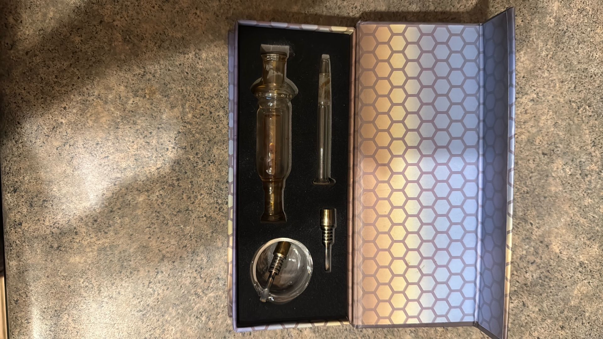 The Honey Bee Collector Dab Pen Glass