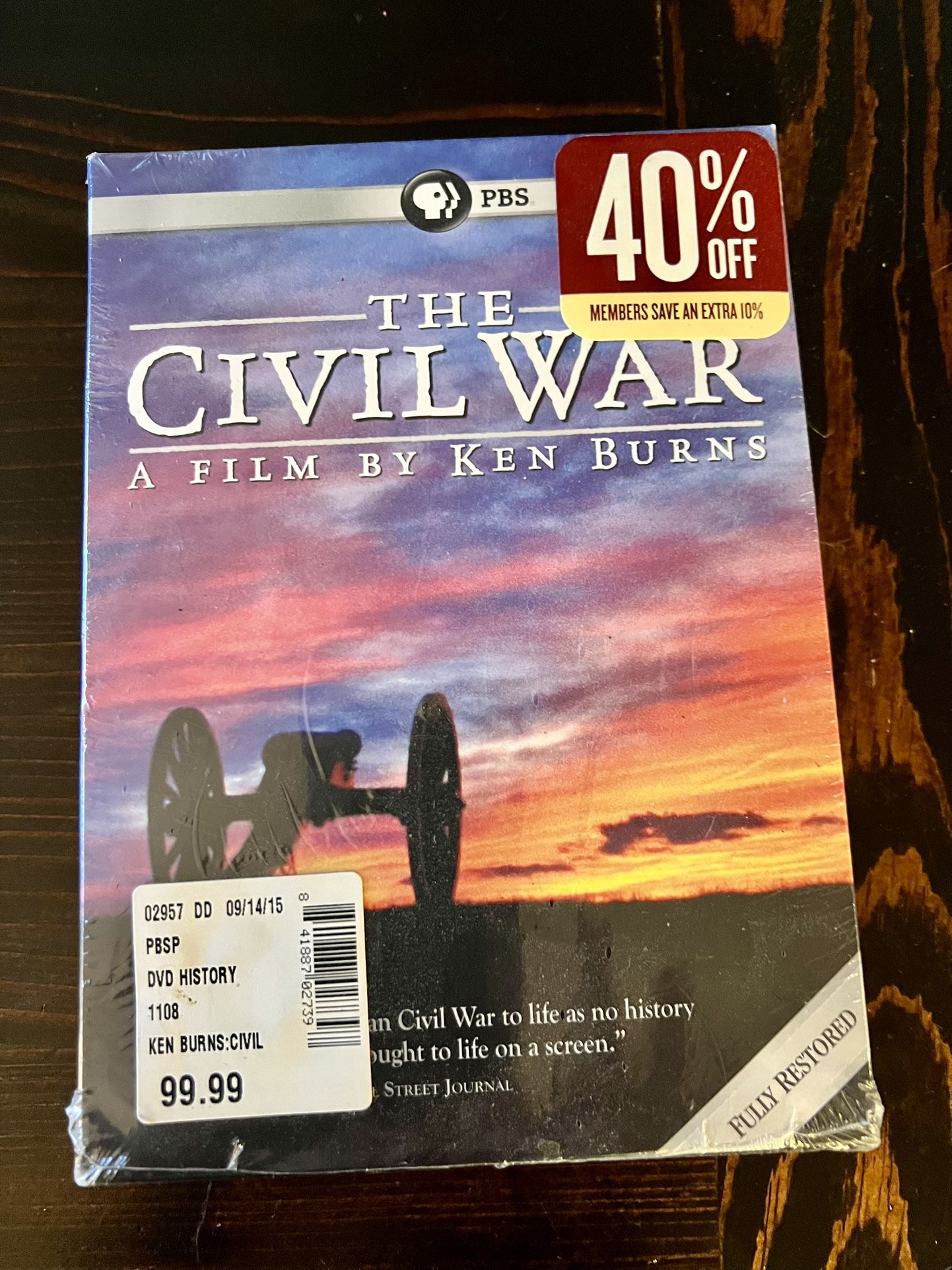 PBS The Civil War 6 Disc Set New Never Opened