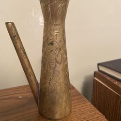 Indian Brass Vase 