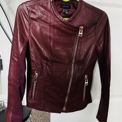 Tony Cohen Women 100% Soft Leather Jacket New