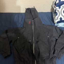 Black Berserk Layered Jacket 