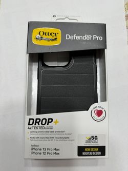 ( New )  CASE for 12 Pro Max / 13 Pro Max  Black Color ( NO Belt Clip included )
