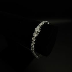 Premium VVS Diamond Moissanite Tennis Bracelet new 5mm