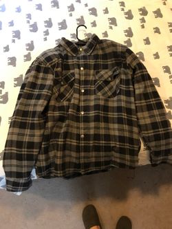 Highway 21 motorcycle padded flannel