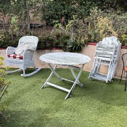 Patio Set Wood