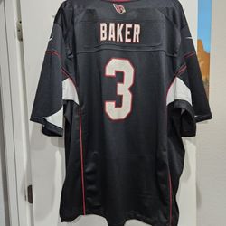 Arizona Cardinals Budda Baker Nike Black Alternate Game Jersey Men's 2XL