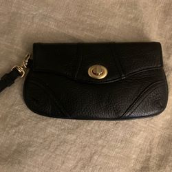 Coach Leather Wristlet Purse-like New!